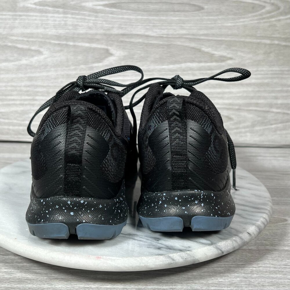 Saucony Peregrine 12 ICE+ 3 Womens 10 Running Shoes Black Blue Trail Outdoor - Picture 5 of 15